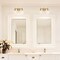 Designers Fountain Summer Jazz 16 in. 2-Light Brushed Gold Vanity Light with Clear Glass Shades for Bathrooms D310M-2B-BG - alternate 8